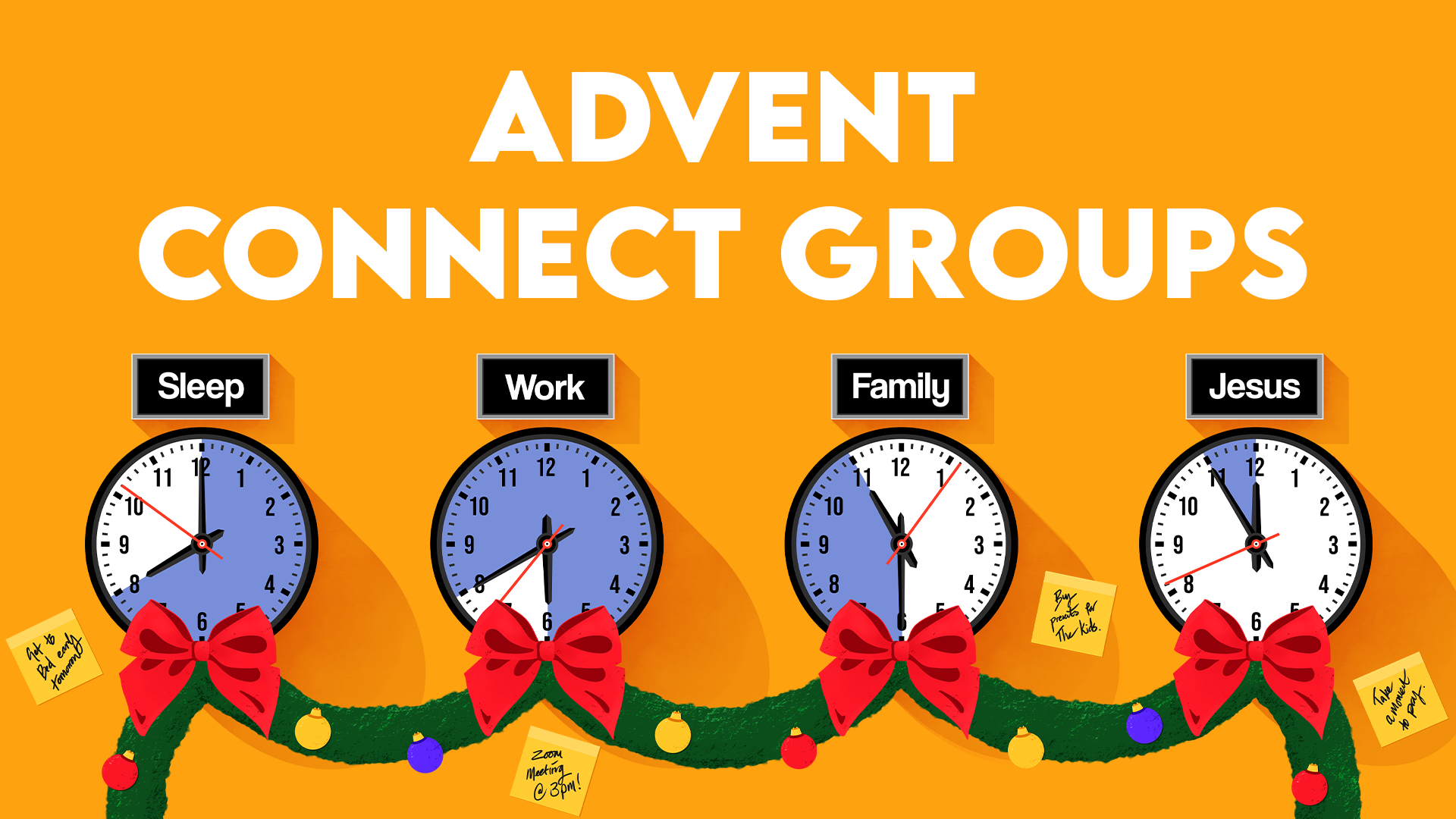 Advent Connect Group - Times & Dates