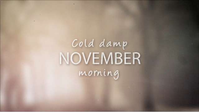 Cold Damp November Morning (Excerpt)