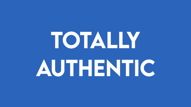 Totally Authentic (June)