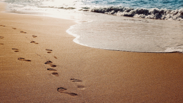 footprints_beach_tide_waves