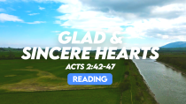 Tom Armstrong reads Acts 2: 42-47