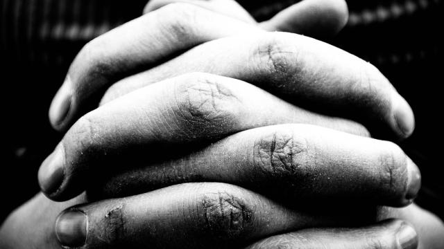 hands_prayer_interlaced_bw