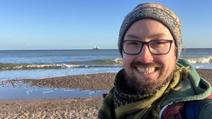 Daily Worship Writer - James Cathcart on the road