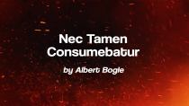 Nec Tamen Consumebatur