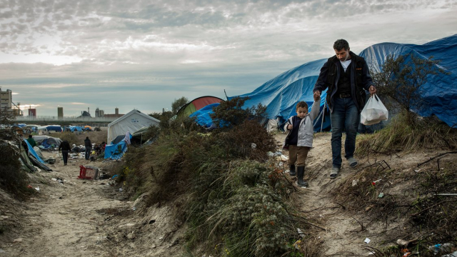 Working at the Calais Refugee Camp