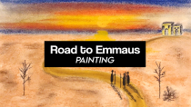 Road to Emmaus - Painting
