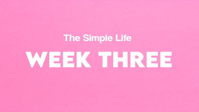 Week Three