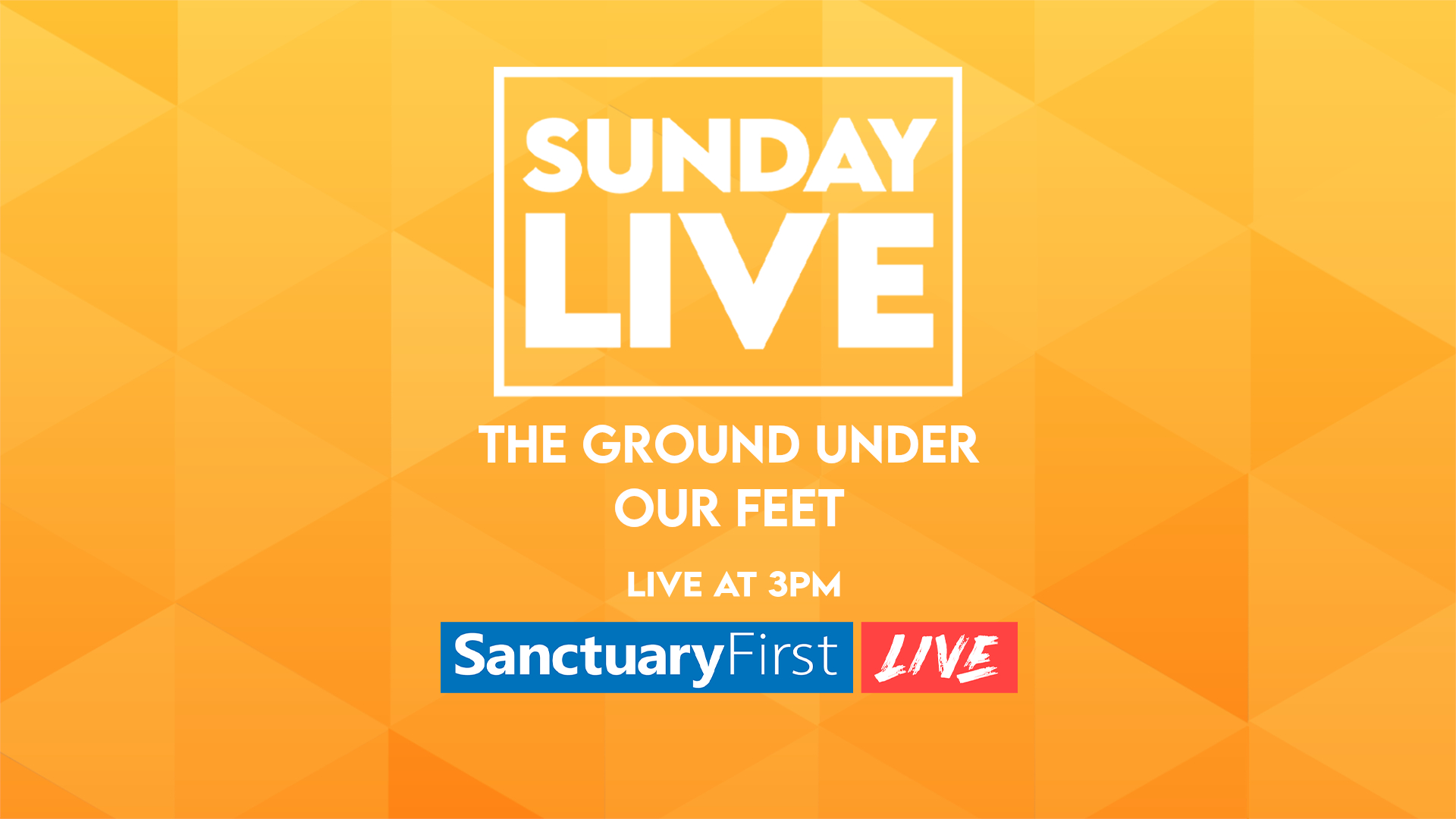Sunday Live - The ground under our feet