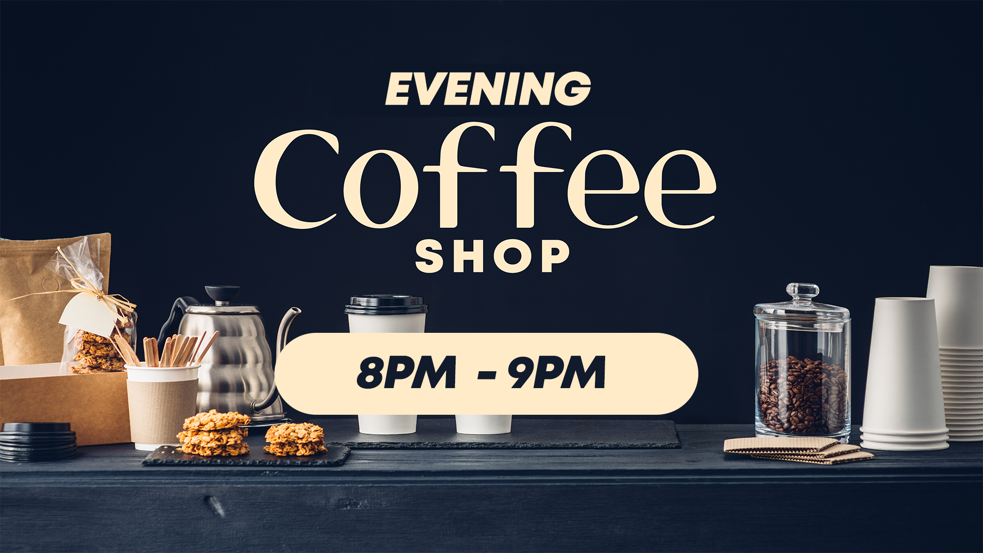 Evening Coffee Shop