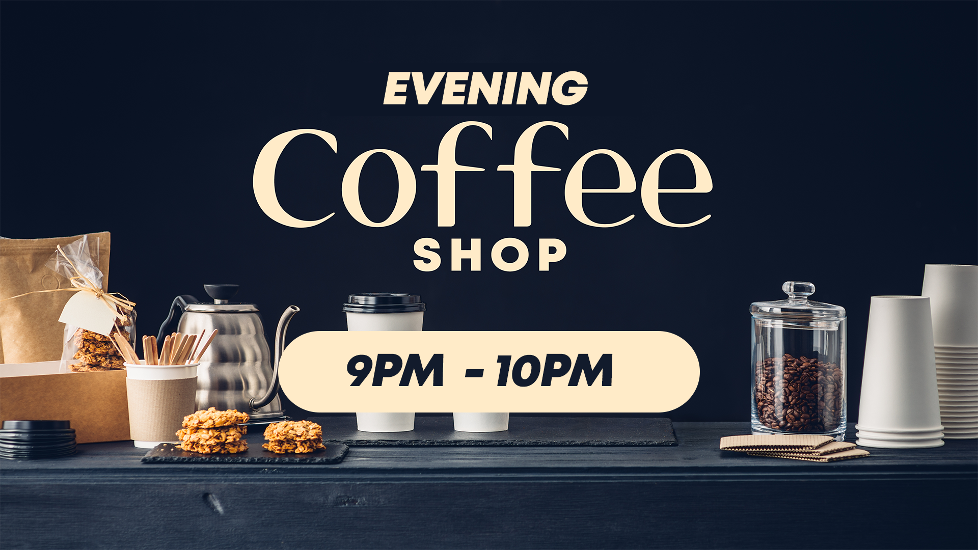 Evening Coffee Shop