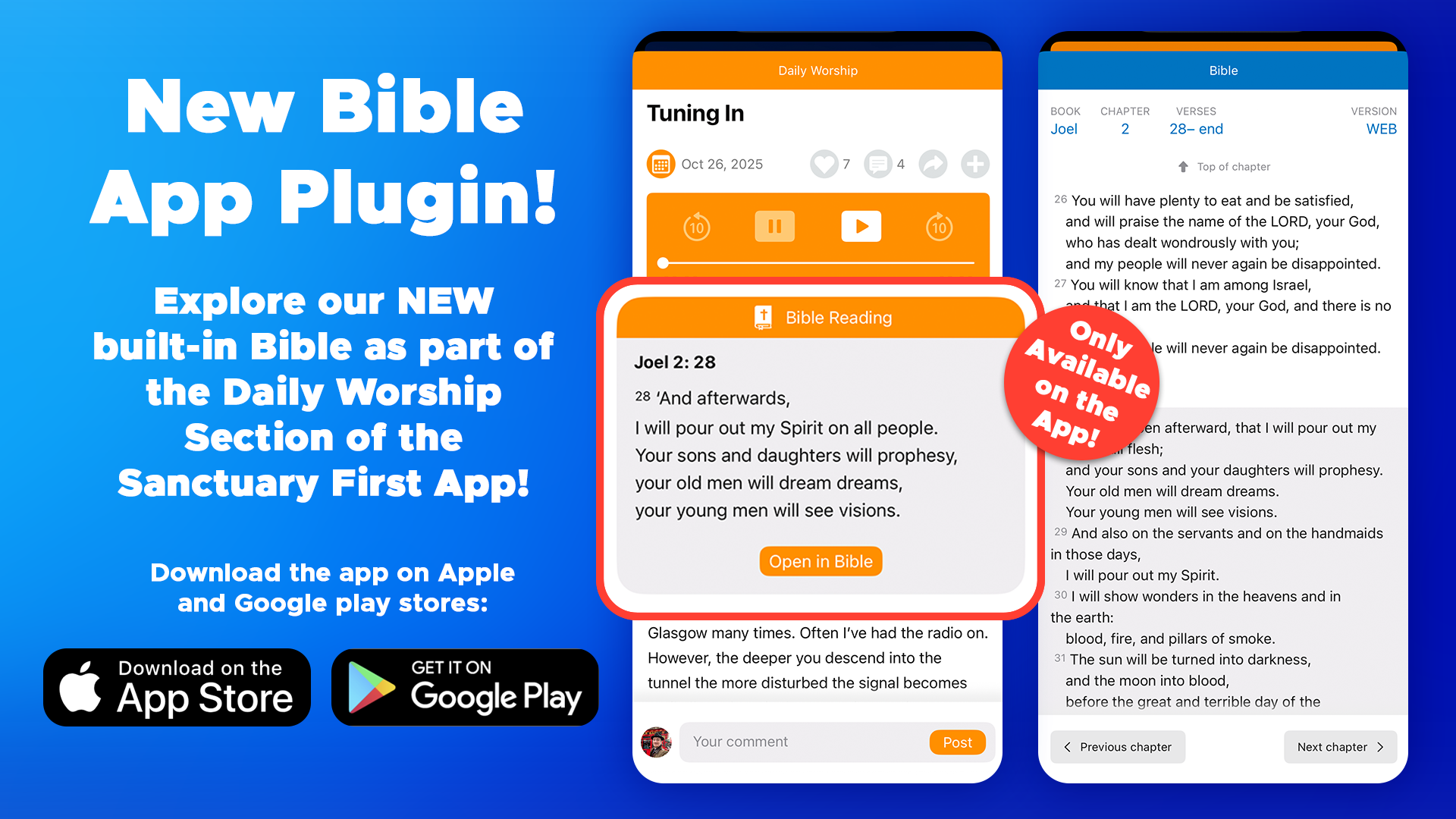 New Bible App Plugin!