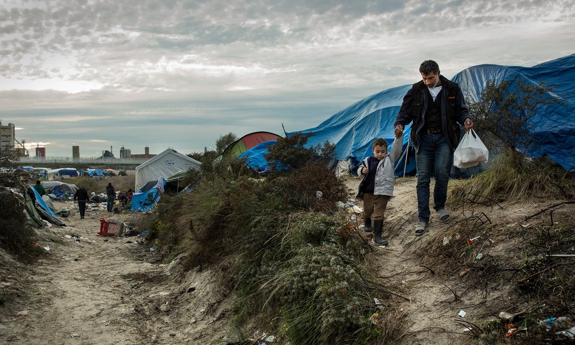 Working at the Calais Refugee Camp